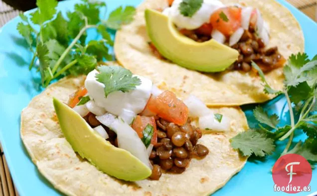 Tacos de Lentejas