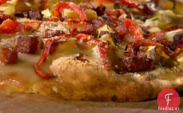 Patatas y Panceta, Pizza