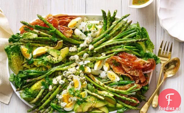 Ensalada Verde Okanagan con Fruta y Chèvre