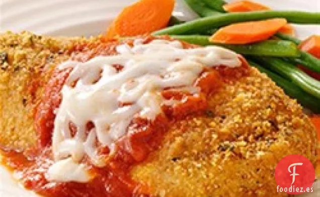 Pollo a la Parmesano con Ragu