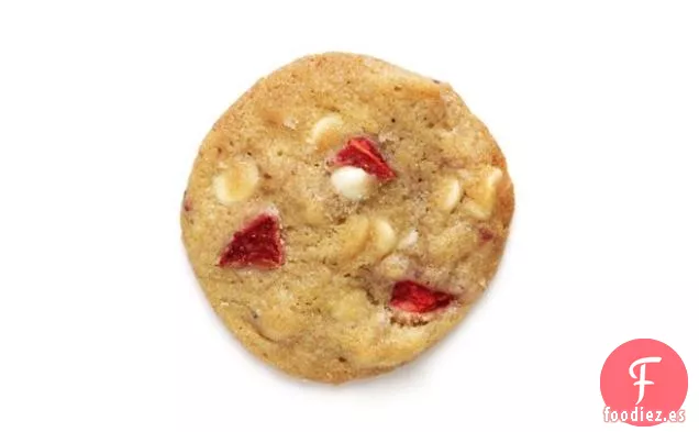 Galletas de Chocolate Con Chips de Yogur y Fresas