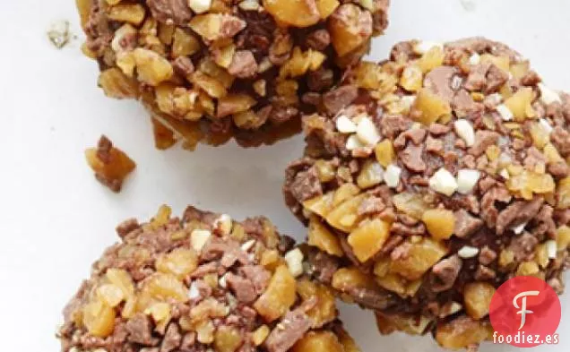 Trufas De Chocolate Espresso Con Caramelo