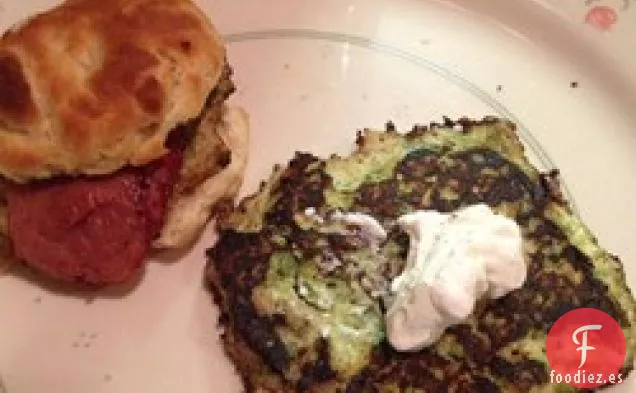 Tortitas de Calabacín Bajas en Carbohidratos