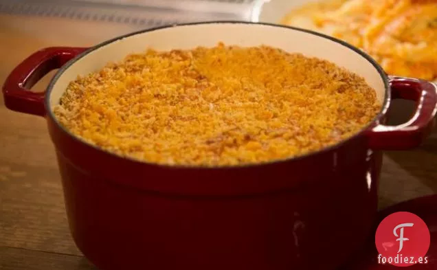 Macarrones con Queso al horno