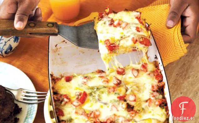 Patatas de Vacaciones Crujientes con Queso de Jeff