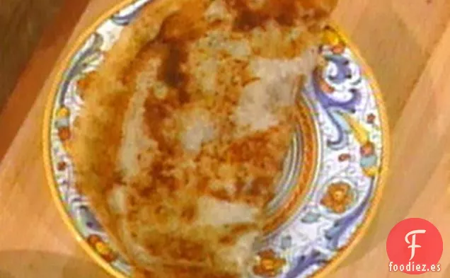 Borlenghe con Panceta y Romero (Crepe Crujiente de Módena)