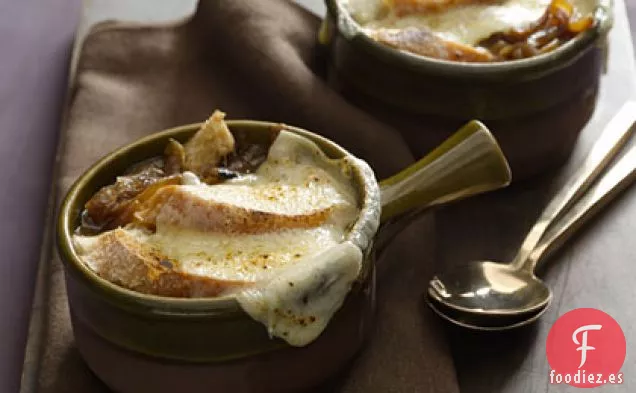 Sopa Ligera de Cebolla Francesa