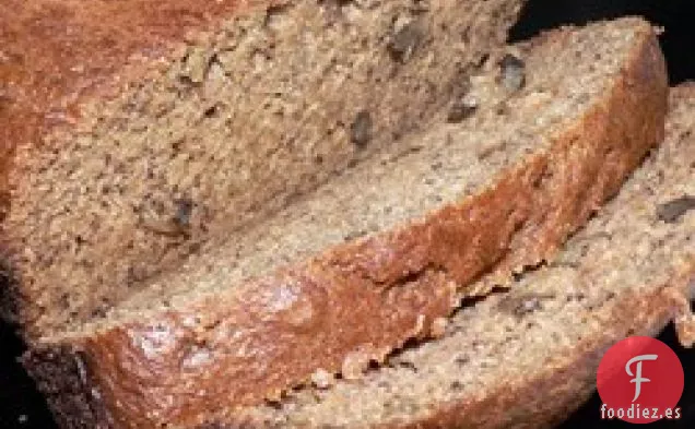 Pan Integral de Nueces de Plátano