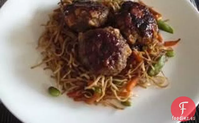 Hamburguesa japonesa de Wafu