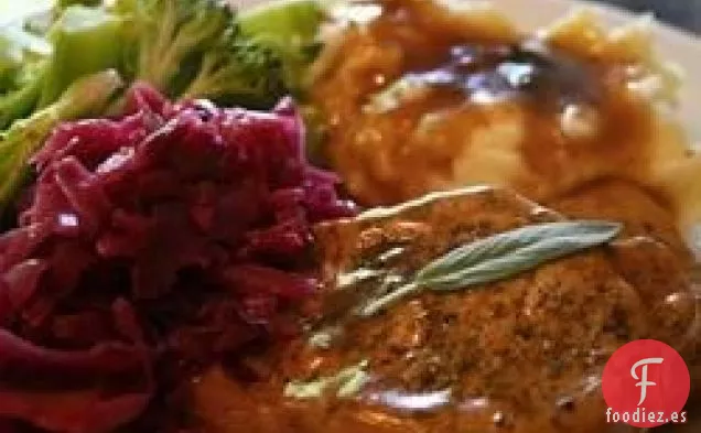 Chuletas de Cerdo de Salvia