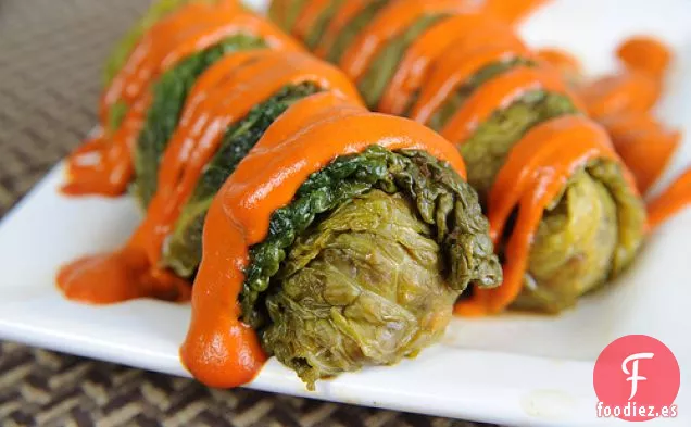 Rollos de Repollo Estofados