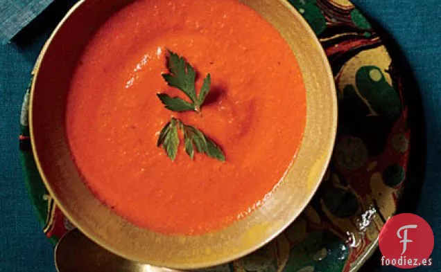 Sopa de Pimiento Ahumado