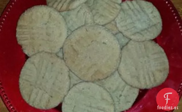 Galletas de Mantequilla de Maní