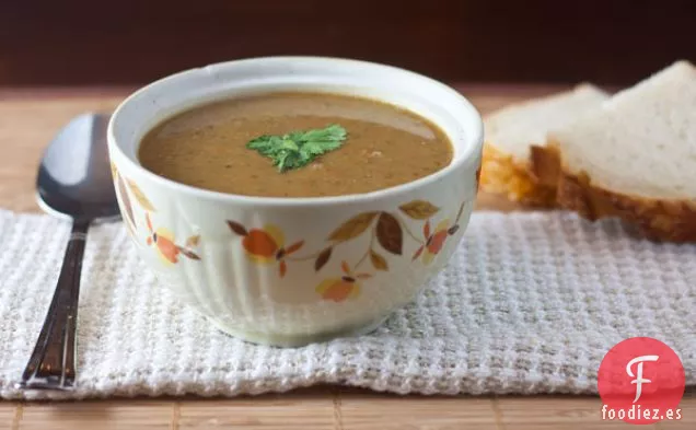Sopa de Lentejas con Limón y Exquisitez