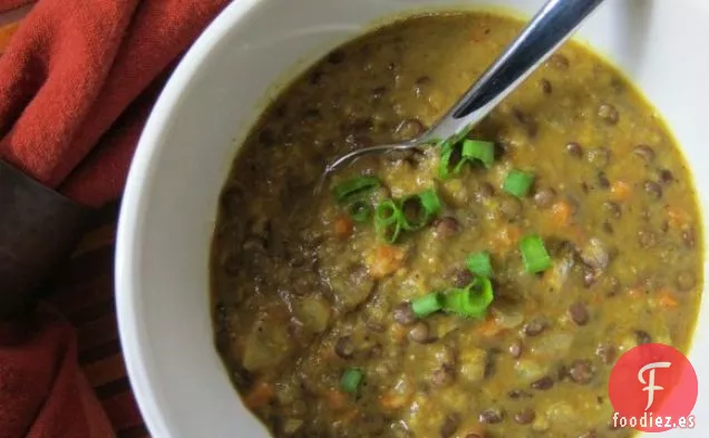 Sopa de Lentejas al Curry