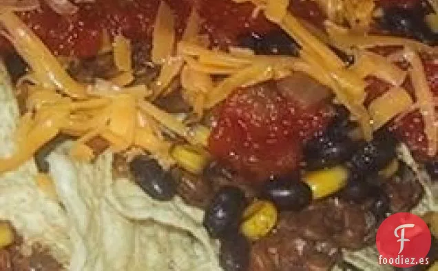 Nachos de Lentejas Picantes