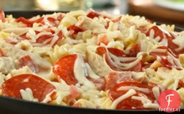Sartén para Pizza Blanca de Pepperoni