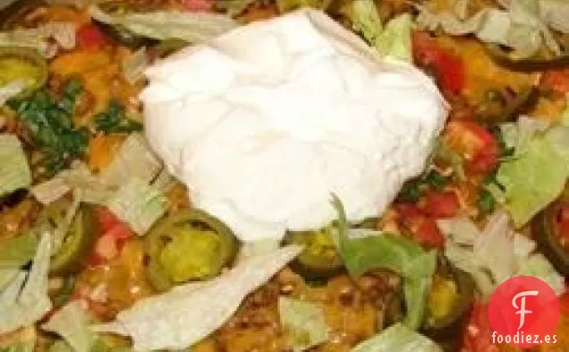 Pastel de Nacho de Pavo