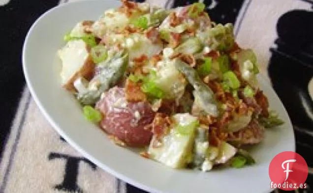 Ensalada de Patata con Tocino y Queso Azul