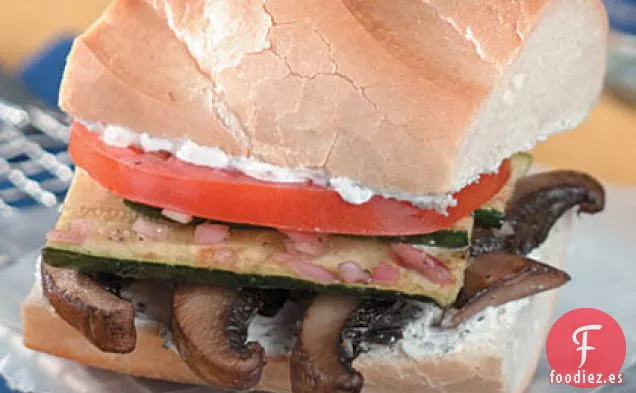Calabacines y Pilas de Portobello