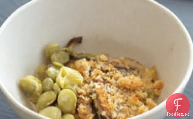 Gratinado Cremoso de Frijoles de Lima