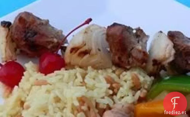 Brochetas de Cordero de Verano