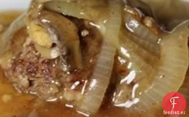 Filete de Salisbury con Champiñones