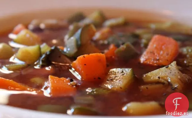 Sopa de Verduras de Miso