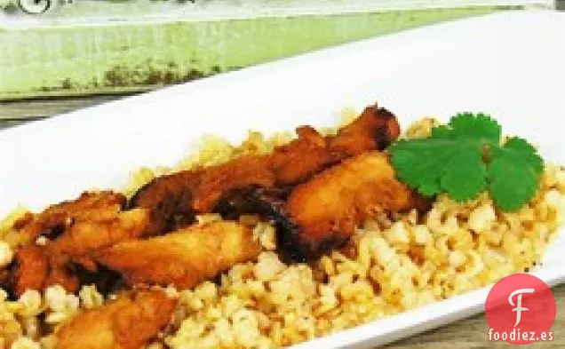 Teriyaki de Pollo al Microondas