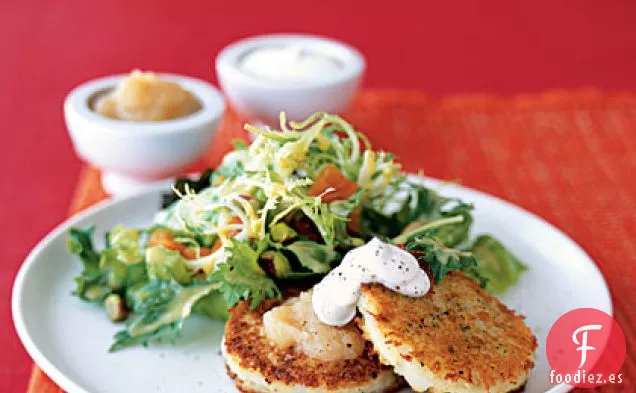 Tortitas de Patata con Parmesano