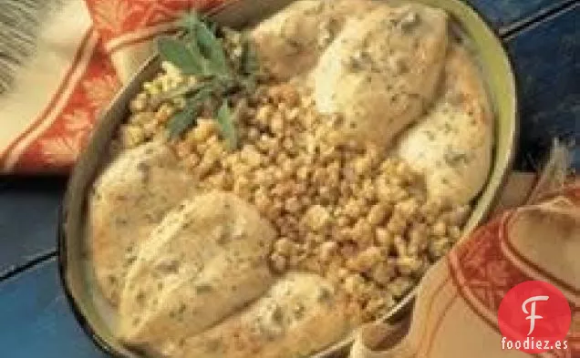 Pollo de un Plato y Relleno Hornear