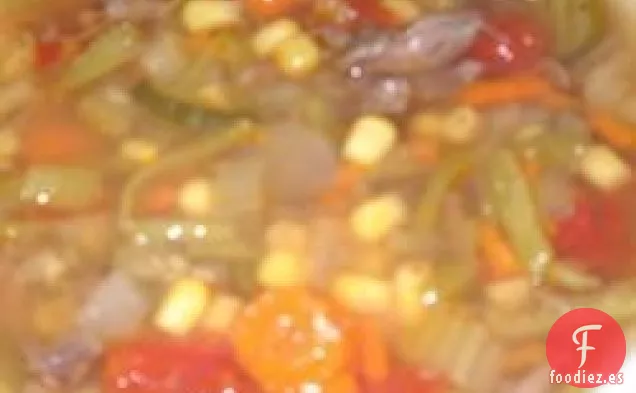 Deliciosa Sopa de Carne de Res con Verduras