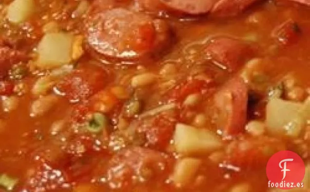 Prepare Una Mezcla de Sopa de Cinco Frijoles