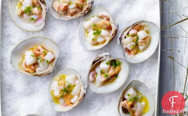 Crudo en la Mitad de la Concha