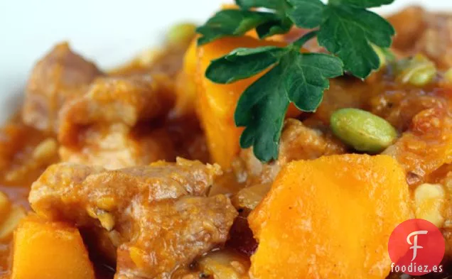 Estofado De Cerdo Con Kabocha