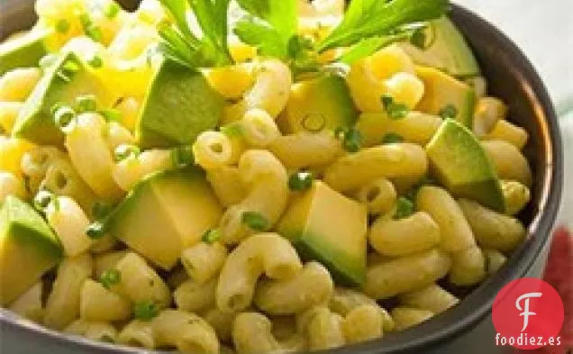 Macarrones de Aguacate con Queso