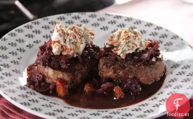 Filete Mignon de Queso de Cabra y Panceta