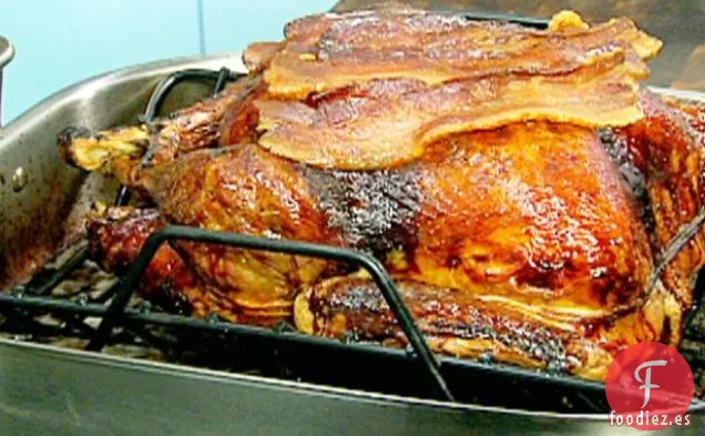 Pavo Asado al Arce con Mantequilla de Salvia