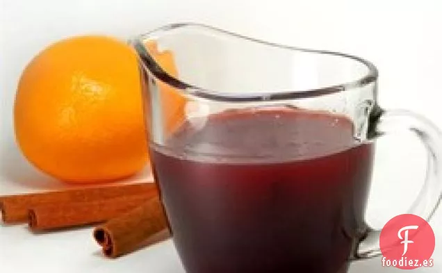 Glaseado de Arándano Naranja Fácil