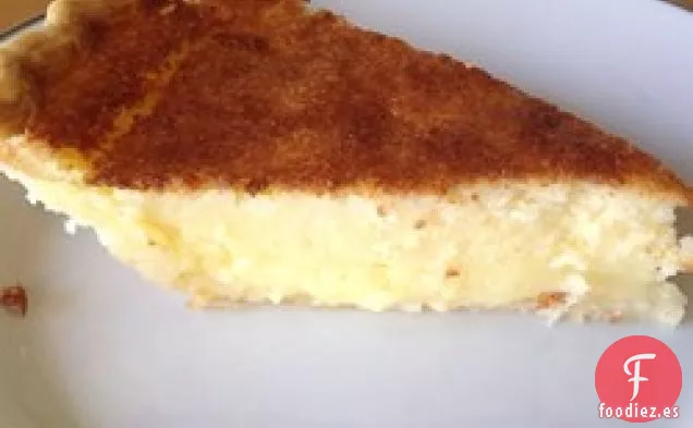 Pastel de Suero de Mantequilla con Melaza