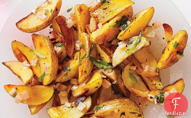 Ensalada de Patata Asada con Vinagreta Cremosa de Dijon