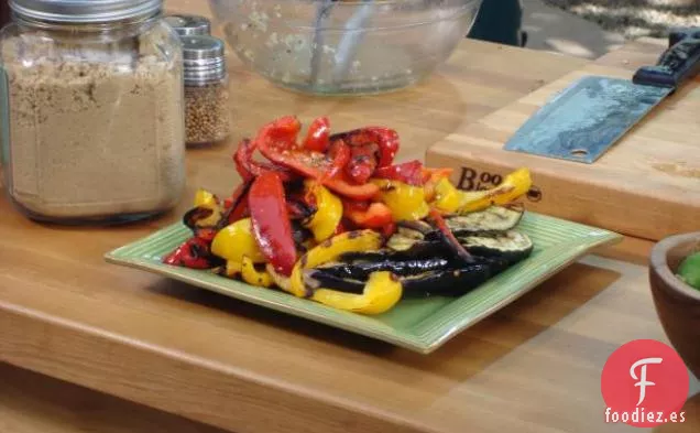 Verduras a La Parrilla Al Estilo Tailandés