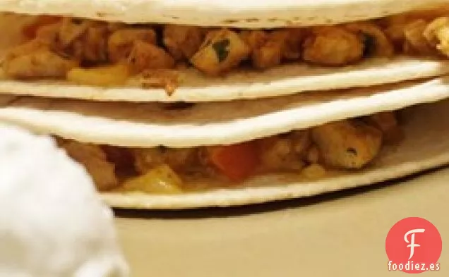 Quesadillas de Pollo a la Parrilla