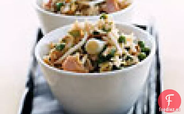 Arroz Frito con Tocino Canadiense