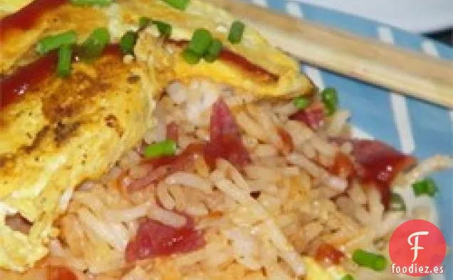 Omuraisu (Tortilla de Arroz Japonesa)