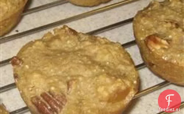Muffins de Quinua con Melocotones y Pacanas