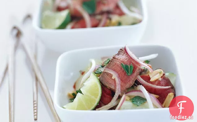 Ensalada Tailandesa de Ternera a la Parrilla