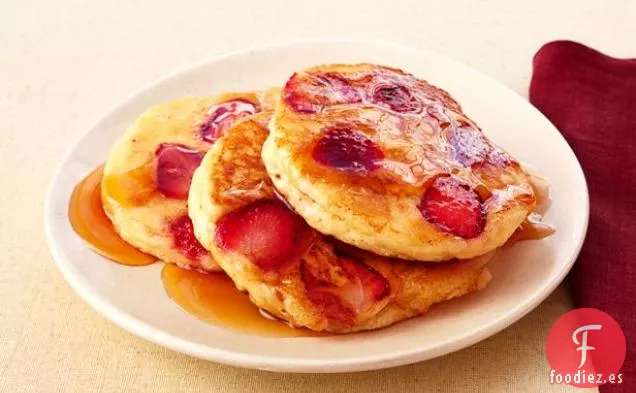 Tortitas De Fresa Con Sirope De Mamá Callie