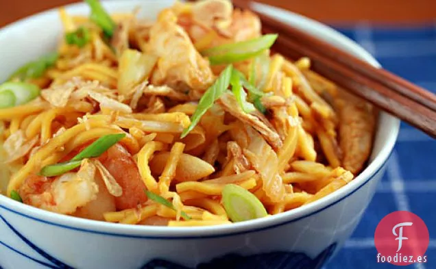 Mee Goreng (fideos fritos picantes)