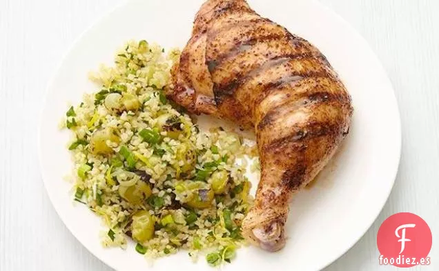 Pollo a la Parrilla con Bulgur